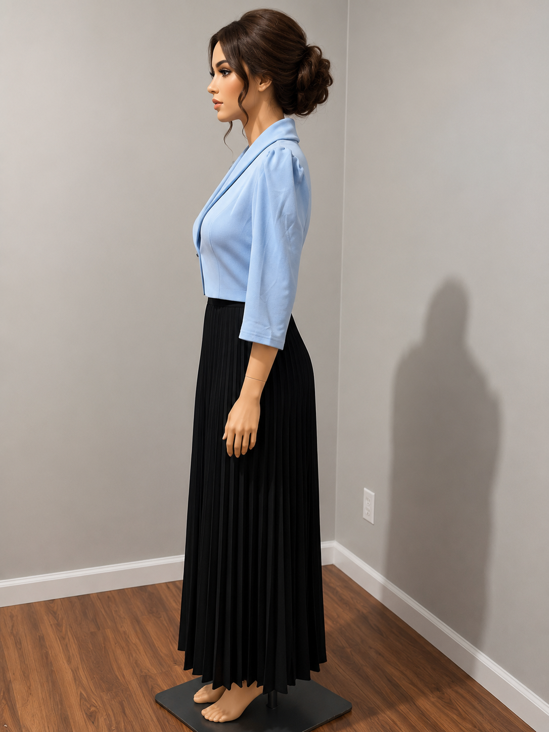 Vestido Midi Elegance Sky