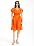 Vestido FORMAL Midi AZUL
