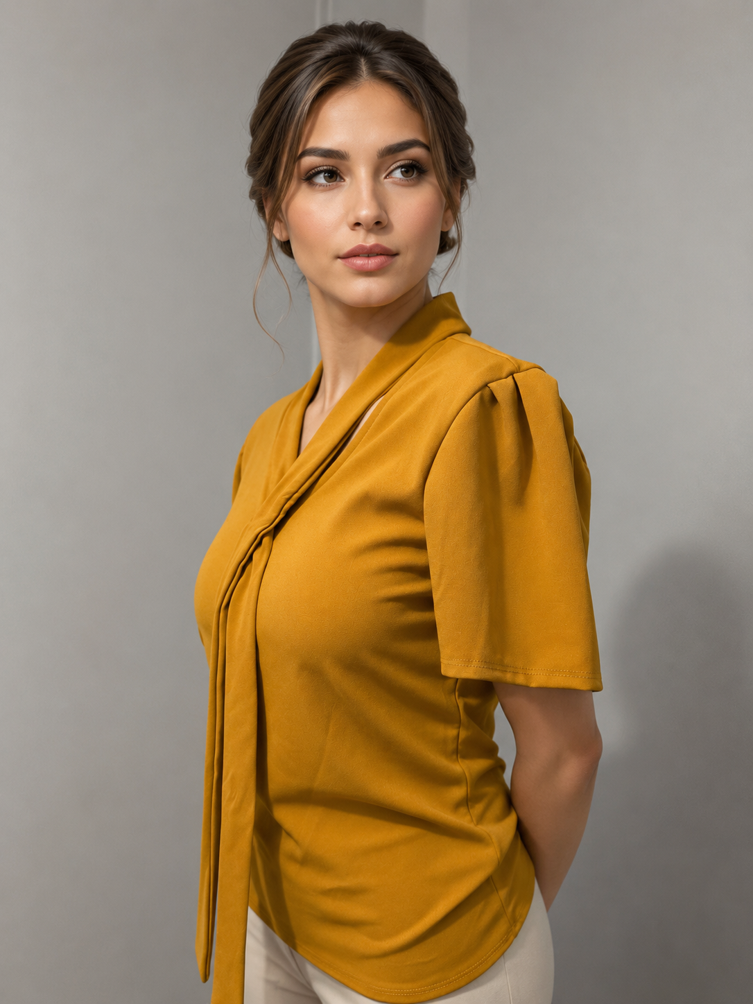 camisa formal para dama