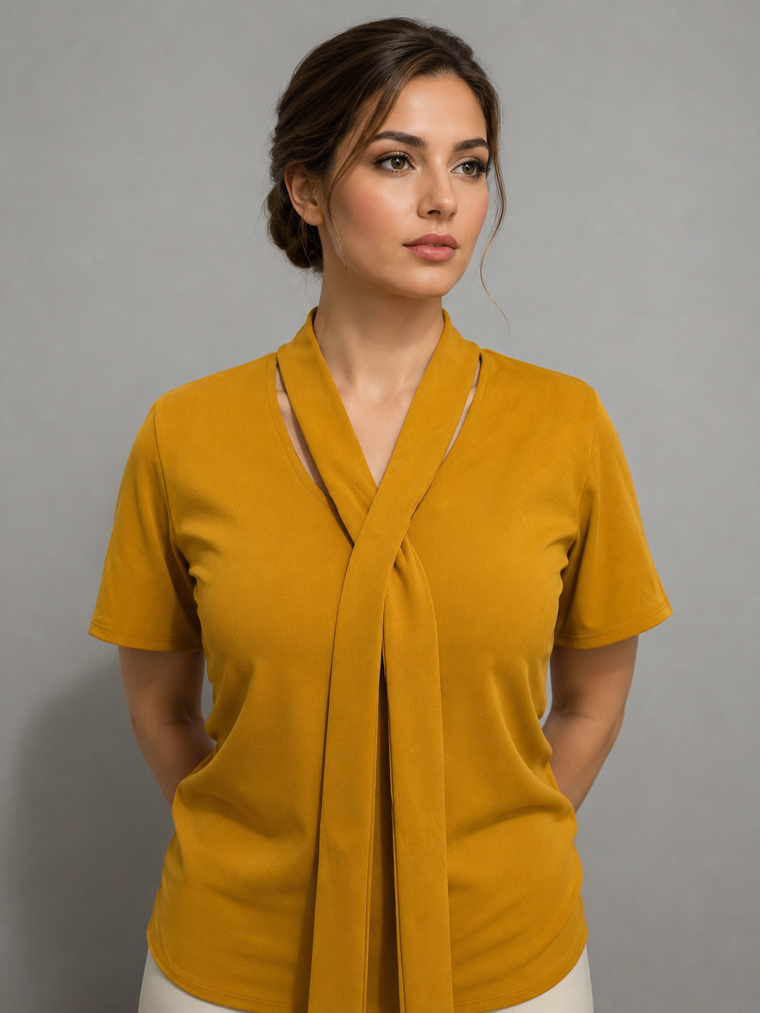 Resalta con un estilo sofisticado y moderno gracias a esta hermosa blusa